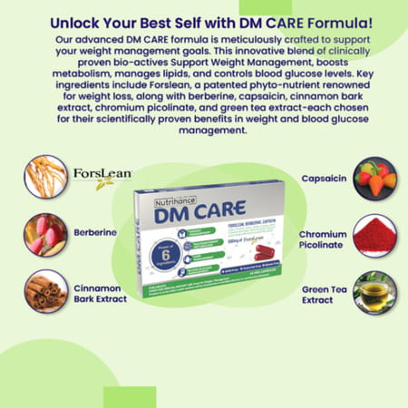 Jubilant Nutrihance Dm Care Strip Of 14 Veg Capsules
