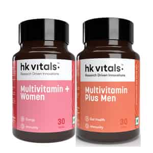 Hk Vitals Multivitamin Plus Women & Men (2x30 Tabs) | Energy | Immunity & Skin Support