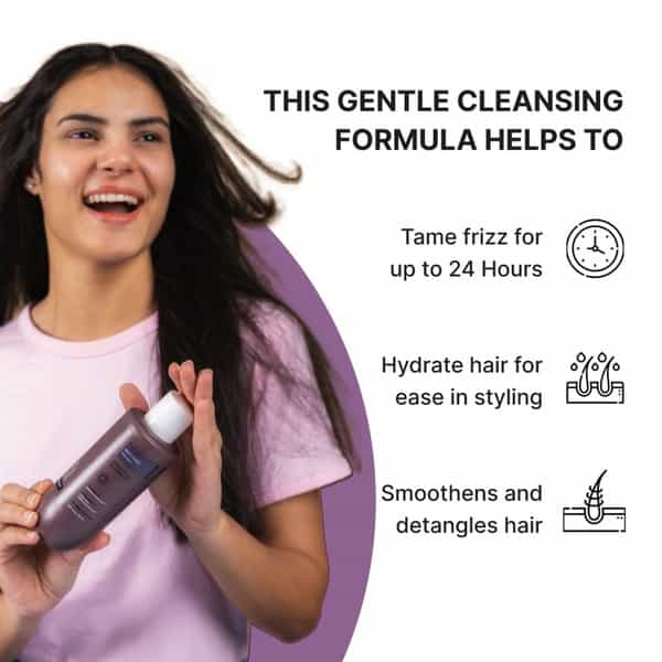 Bare Anatomy Expert Anti-Frizz Shampoo Tames Frizz For Up To 24 Hours | 250 Ml