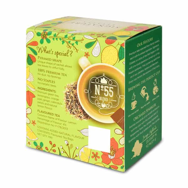 Signature Estates Amalfi Lemon Tea Bag 20 Sachets