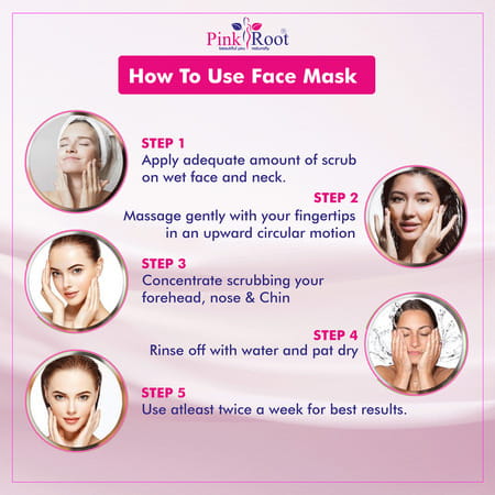 Pink Root Coconut Face Mask Exfoliation Advanced Hydration Anti-Aging