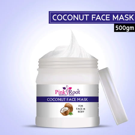 Pink Root Coconut Face Mask Exfoliation Advanced Hydration Anti-Aging