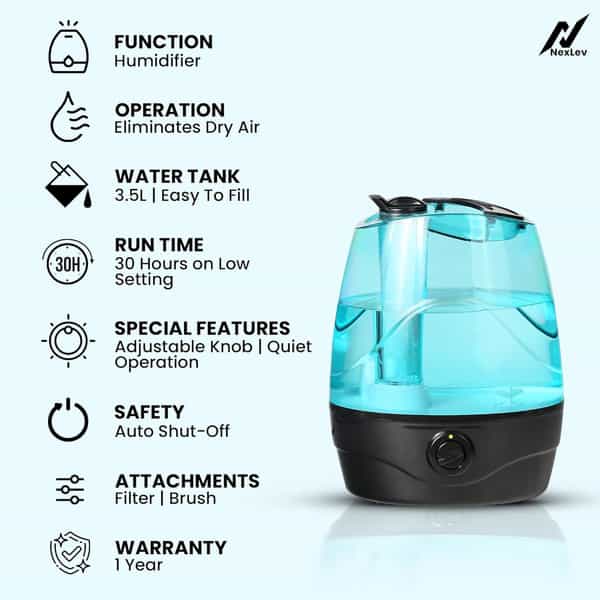 Nexlev Humidifier - Black