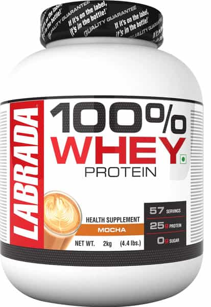 Labrada 100% Whey Protein - 4.4Bs (2Kg) Mocha