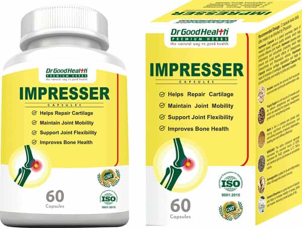 Dr Goodhealth Pain Relief Impresser Capsule Ayurvedic Formulations For Joint Pack Of 1 60 Capsules