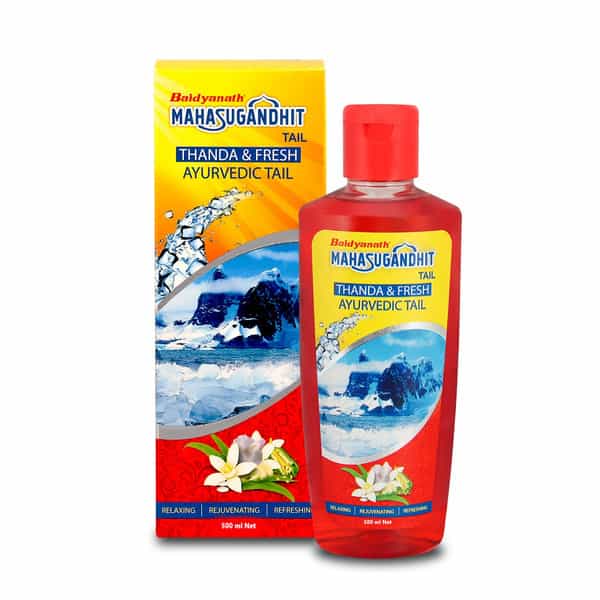 Baidyanath Ayurved Mahasugandhit Tail 500Ml | Calming Relaxation Oil