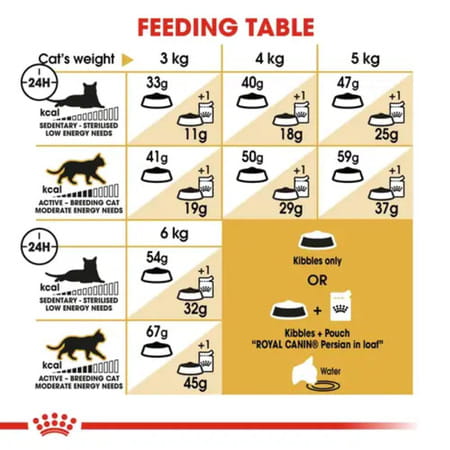 Royal Canin Dry Cat Food Persian Adult - 400G