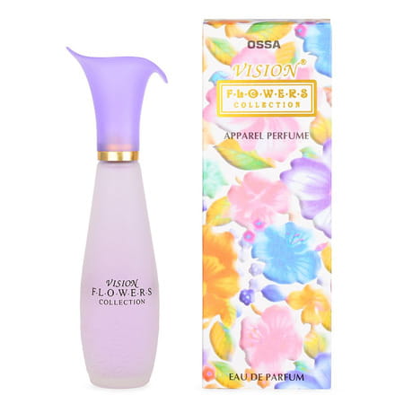 Ossa Vision Flowers Eau De Parfum | Musky | Floral And Ambery Notes | For Women 60 Ml