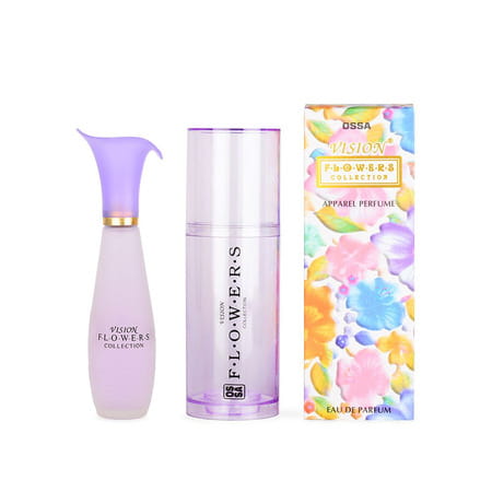 Ossa Vision Flowers Eau De Parfum | Musky | Floral And Ambery Notes | For Women 60 Ml