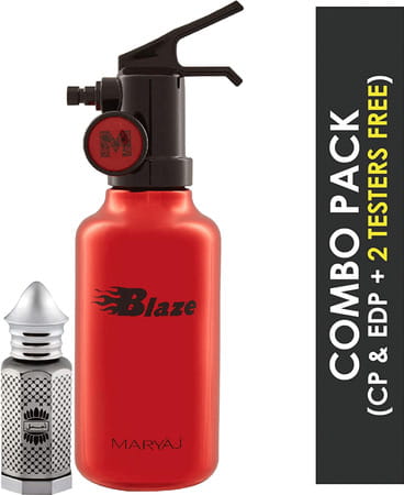 Ajmal Asher Cp Alcohol-Free Attar 12ml For Unisex And Maryaj Blaze Edp 100ml For Men