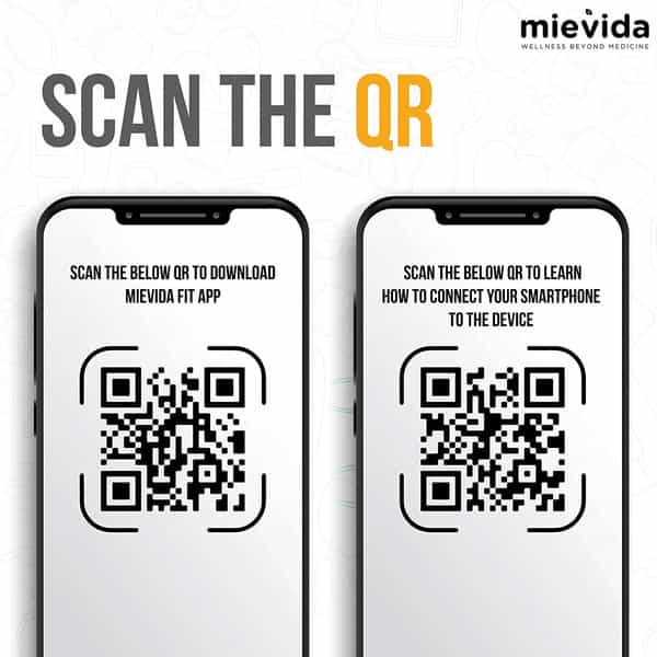 Mievida Fit Ultra Bt Digital Full Body Composition Monitor | Smart Body Weight Machine