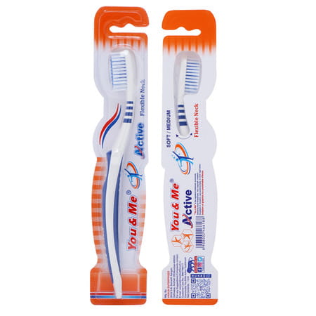 You & Me Active Toothbrush (Pack Of 12)