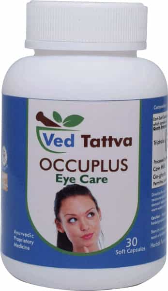 Ved Tattva Occu Plus 30 Capsule Ayurvedic Herbal Formulation For Eye Health
