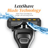 Letsshave Pro 4 Blades (Pack Of 8)