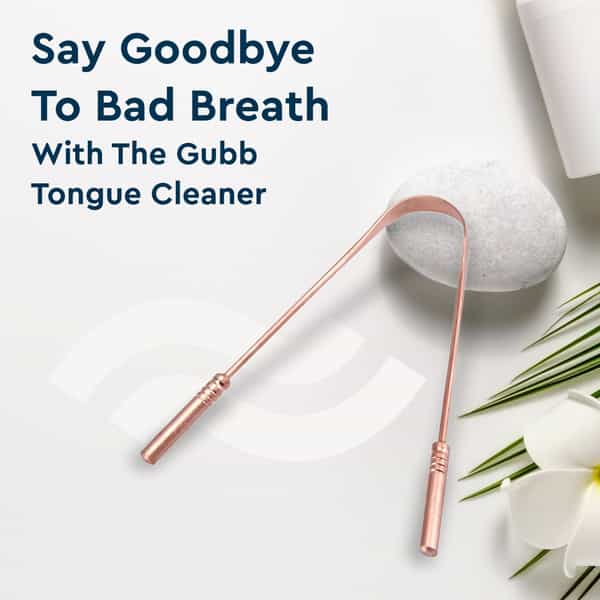 Gubb Tongue Cleaner Copper With Handle