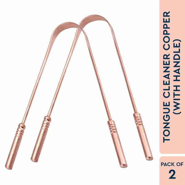 Gubb Tongue Cleaner Copper With Handle