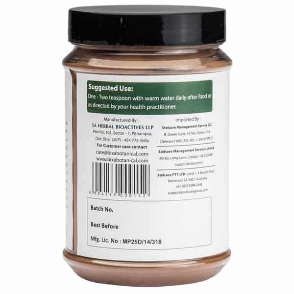 Bixa Botanical Arjuna Bark Powder - Cardiac Wellness & Immunity Booster | Healthy Metabolism(200G)