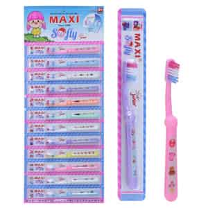 Maxi Softy Junior Toothbrush (pack Of 12)