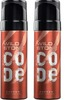 Wild Stone Code Copper Body Perfume For Men - 120Ml (Pack Of 2)
