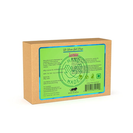 Eo Naturals Le Luxe Gel Soap Gel Bar With Skin Conditioners 100 Gm (Jasmine)