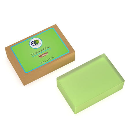 Eo Naturals Le Luxe Gel Soap Gel Bar With Skin Conditioners 100 Gm (Jasmine)