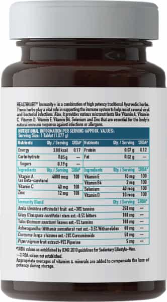 Healthkart Immunity + Supplement 60 Tablets