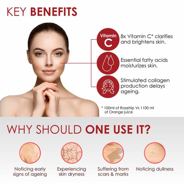 Good Vibes Radiant Glow Face Serum - Rose Hip - 10 Ml