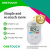 Onetouch Verio Flex Glucometer Combo With 25 Test Strips & 10 Lancets |Syncs Results With Mobile App