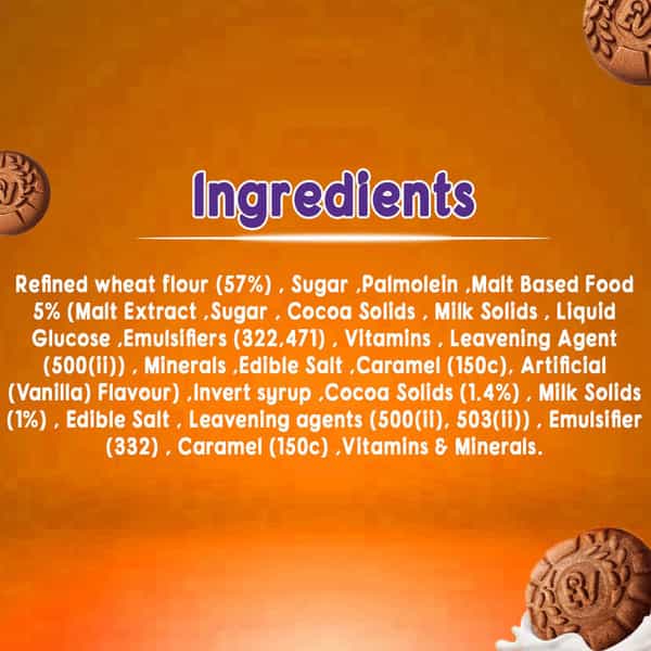 Cadbury Bournvita Biscuits - Cookies With Prohealth Vitamins Super Value Pack 120 G Pouch