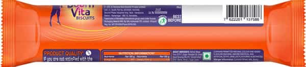 Cadbury Bournvita Biscuits - Cookies With Prohealth Vitamins Super Value Pack 120 G Pouch