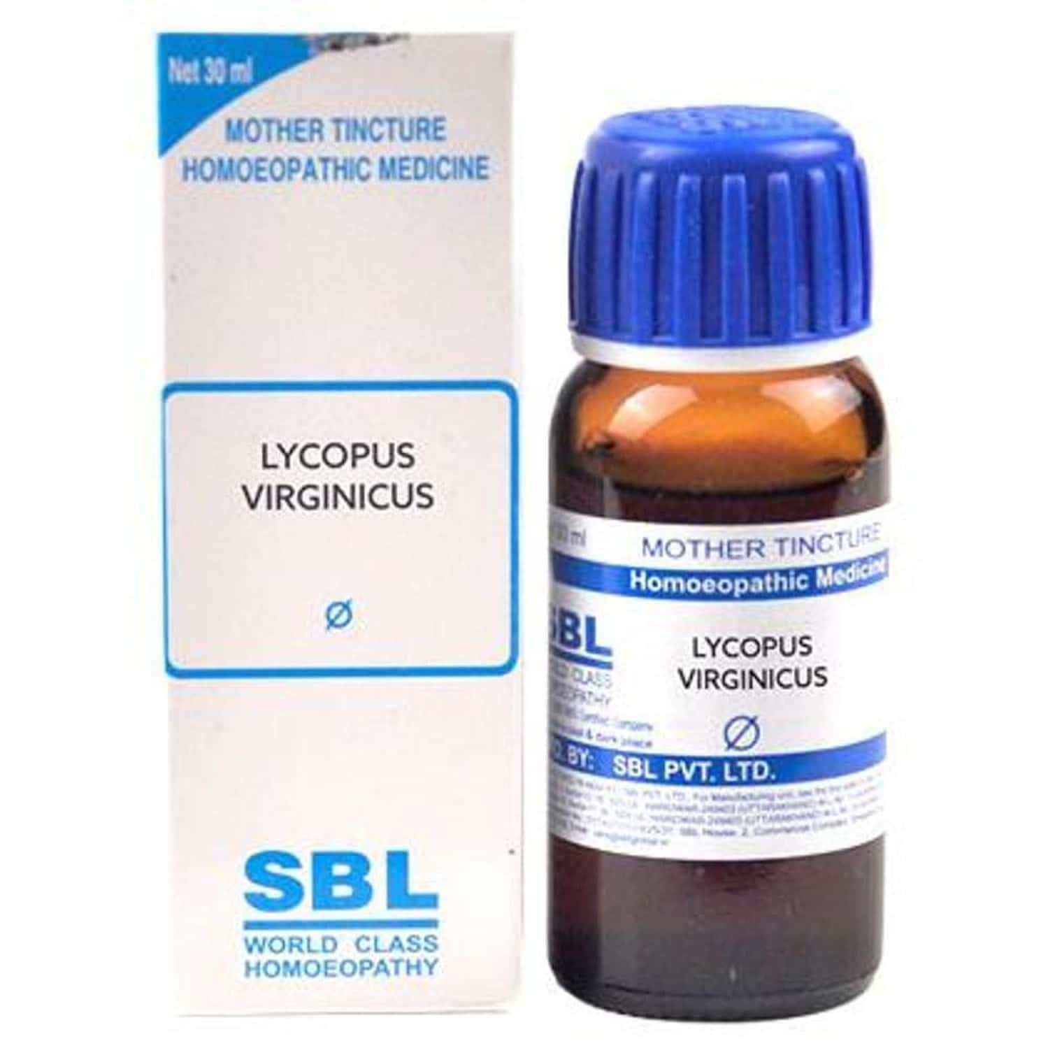 Sbl Lycopus Virginicus Mother Tincture Q 30 Ml Pack Of 2