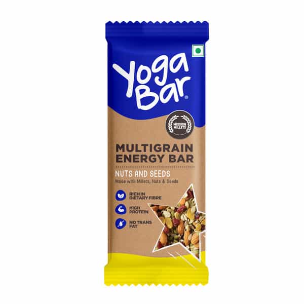 Yoga Bar Nuts & Seeds Breakfast Protein Bar 10G Protein