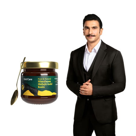 Bold Care 100% Pure Himalayan Shilajit Gold Resin|For Stamina | Metabolism & Muscle Recovery - 20g