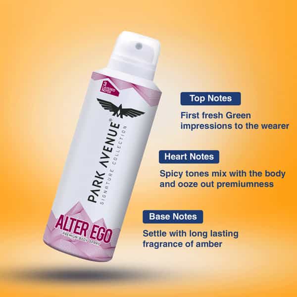 Park Avenue Signature Alter Ego Deodorant Perfume For Men Fresh Long Lasting Fragrance 150 Ml