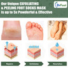 Dr Foot Exfoliating Foot Mask Sock With Urea Lactic Acid Glycolic Acid And Aloe Vera