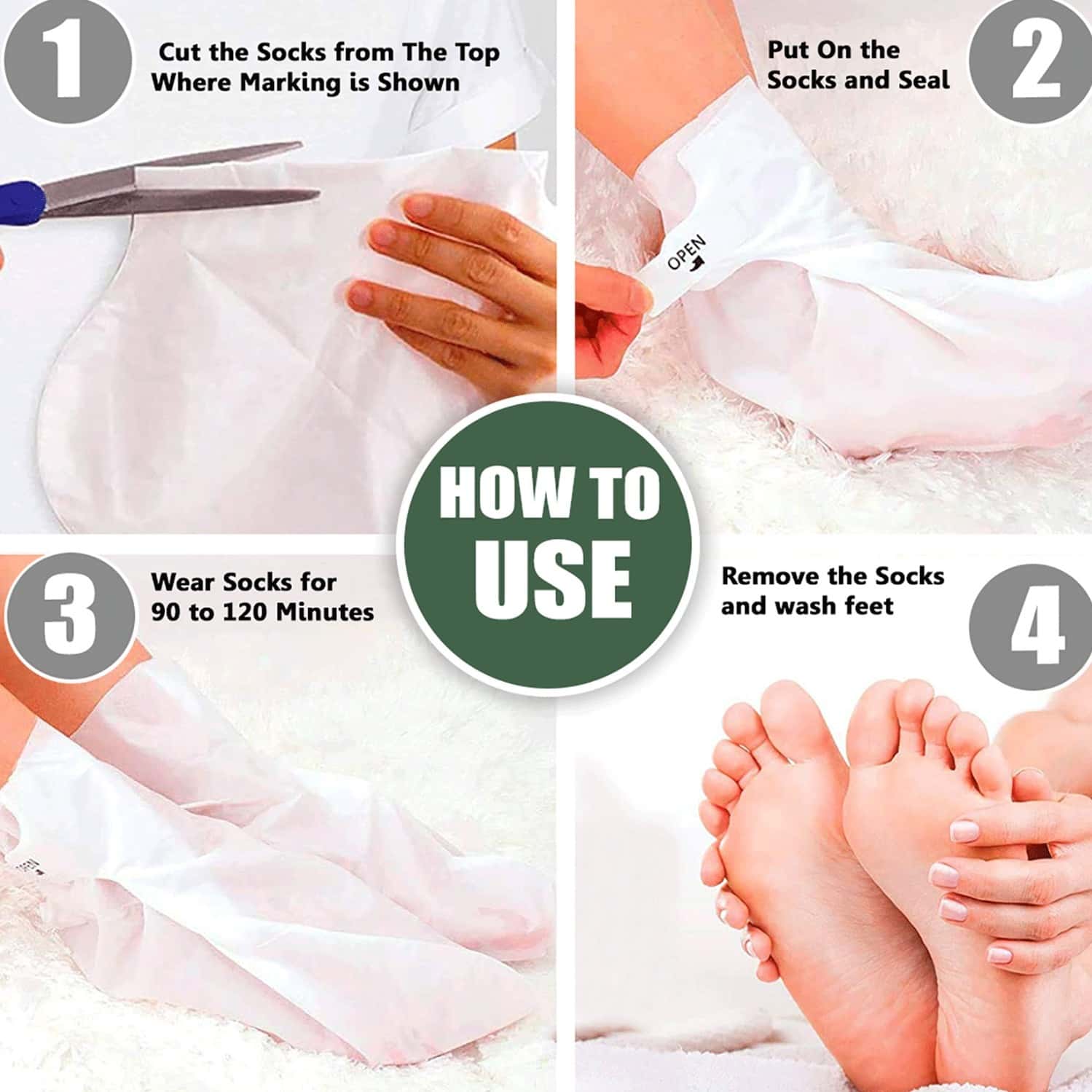 Buy DR FOOT EXFOLIATING FOOT MASK SOCK WITH UREA LACTIC ACID GLYCOLIC