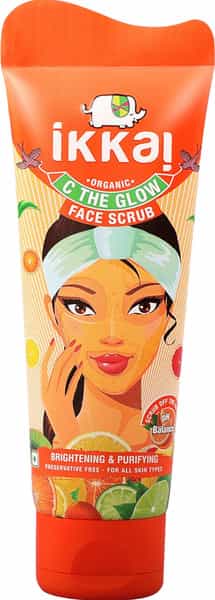 Ikkai By Lotus Herbals C The Glow Face Scrub