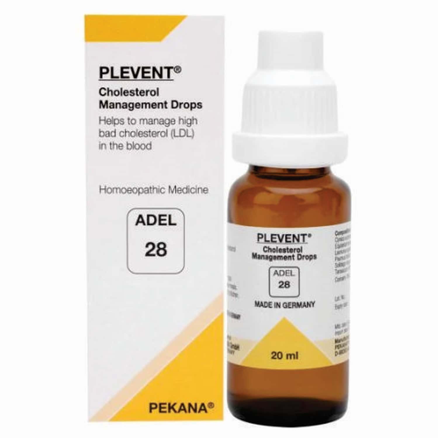 Adel 28 Cholesterol Management Drops ( Pack Of 2)