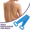 Sanfe Selfly Back Scrubber - Single | Body Bath Scrubber |Double Side Bathing Brush For Skin