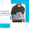 Vissco Shoulder Immobilizer | Provides Support For Shoulder Dislocation & Relieves Pain -Xxl(Grey)