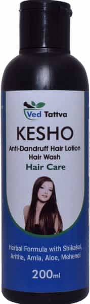 Ved Tattva Kesho Hair Wash 200Ml - Pure Herbal Hair Care Shampoo (Pack Of 4)