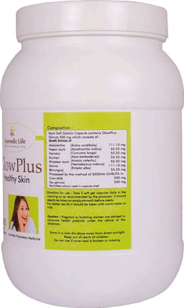 Al-Ayurvedic Life Glow Plus - 900 Capsules Pack Of 5