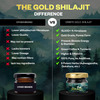 Oribite Gold Shilajit Resin With 24k Gold For Vitality 20g