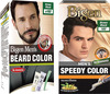 Bigen Men's Beard Color Brownish Black B102 40G & Bigen Men's Speedy Color Brown Black 102 80G