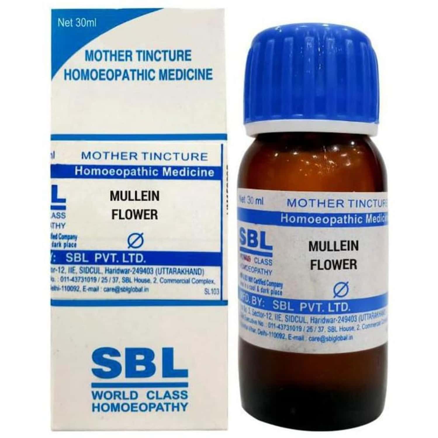 Sbl Mullein Flower Mother Tincture Q 30 Ml Pack Of 3