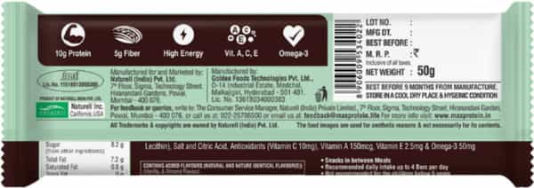 Ritebite Max Protein Daily - Almond Apricot 50G Bar - Pack Of 1