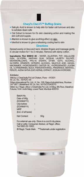 Cheryl's Clari-Fi Buffing Grains - 50 Gms