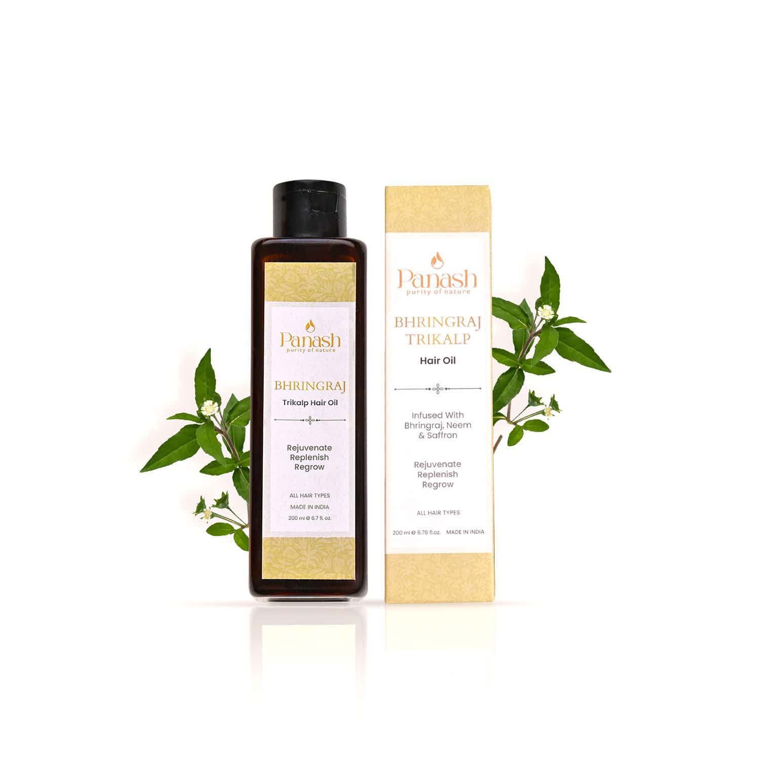 Panash Bringraj Trikalp Hair Oil 200 Ml