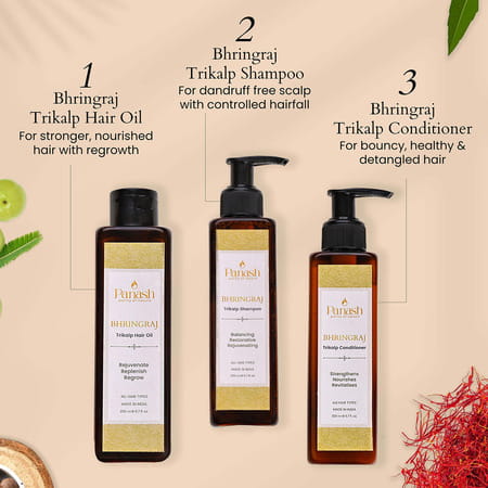 Panash Bringraj Trikalp Hair Oil 200 Ml