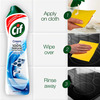 Cif Ocean Cream Multipurpose Surface Cleaner For Tough Stains Natural Particles 500ml